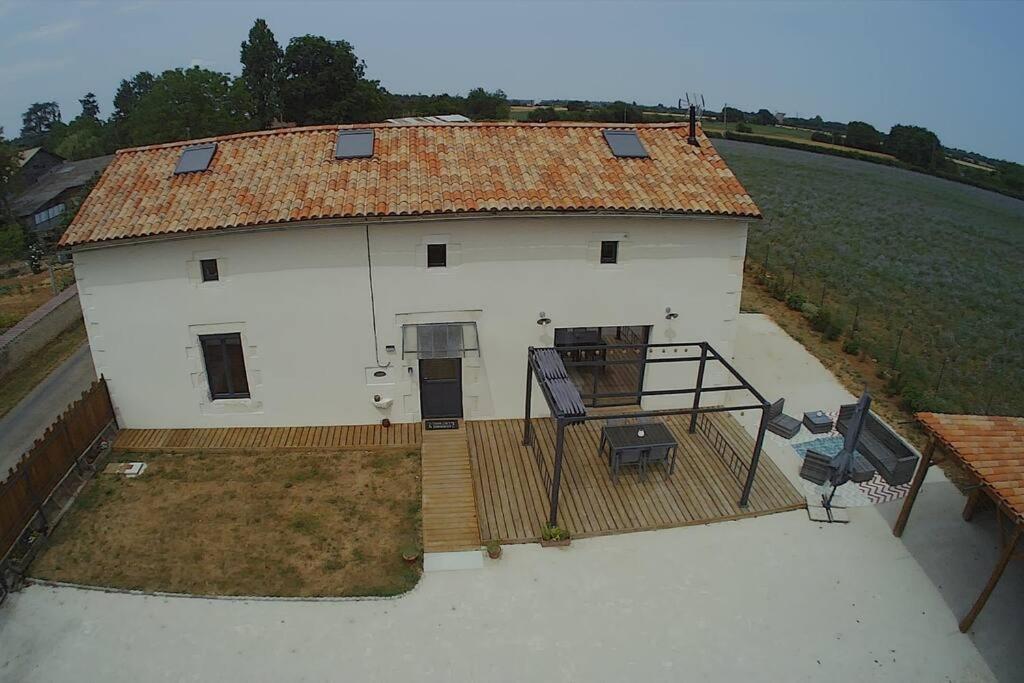 Maison Poitevine 9/10 Personnes Chaunay Esterno foto