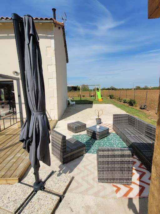 Maison Poitevine 9/10 Personnes Chaunay Esterno foto