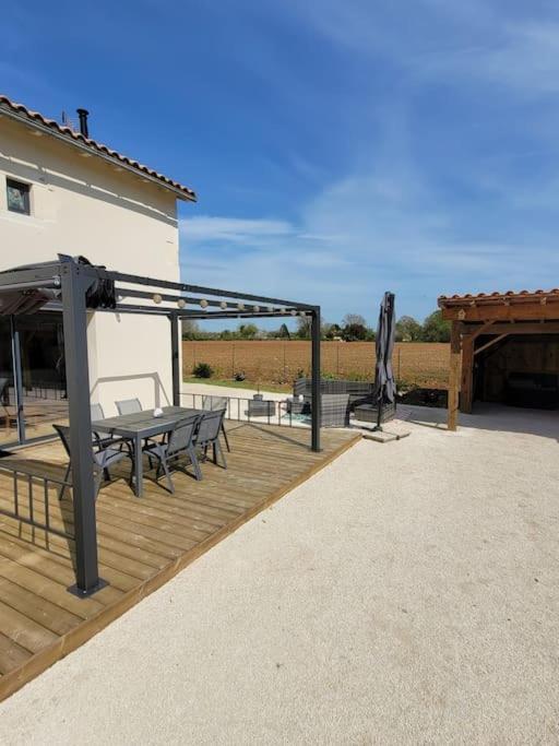 Maison Poitevine 9/10 Personnes Chaunay Esterno foto
